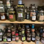 Apothecary shelves